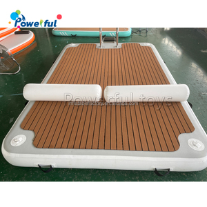 Bến Bơm Hơi Nổi Trên Đảo Du Thuyền Bơm Hơi Trượt Tuyết Nổi Trên Bãi Đậu Xe - Product Image 2