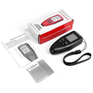 Misuratore di pellicola di vernice antiscivolo per rivestimento in ABS ad alta precisione per misurazione dello spessore dello strato di polvere per <span class=keywords><strong>automobili</strong></span> - Product Image 5