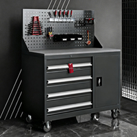 Armoire à outils rose Armoires roulantes Boîte à outils de rangement Garage Atelier pour chariot d'atelier de stockage d'outils