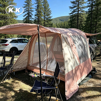 Tente de coffre arrière gonflable Kawagebo Kamp (KK) pour SUV, tente de voiture gonflable imperméable, convient à tous les CUV, SUV et minivans