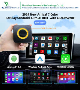 Nueva actualización Plug and Play Carplay Android Auto AI Box Multimedia 4GB 64GB <span class=keywords><strong>Netflix</strong></span> Youtube Android 13 QCM 6115 AI Box - Product Image 5