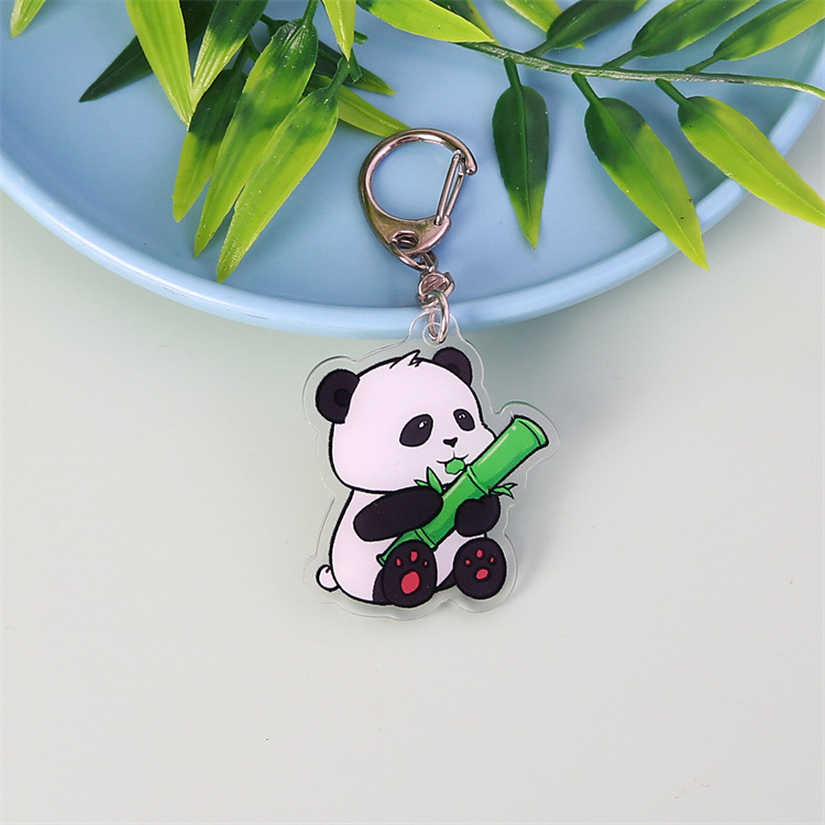 Panda comiendo bambú-no b161