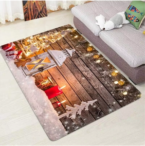 <span class=keywords><strong>Alfombra</strong></span> Navideña de Papá Noel 3D Antideslizante, <span class=keywords><strong>Alfombra</strong></span> Duradera para Cocina, Sala de Estar, <span class=keywords><strong>Chimenea</strong></span>, <span class=keywords><strong>Alfombra</strong></span> de Franela, Textil para el Hogar, <span class=keywords><strong>Alfombra</strong></span> Navideña - Product Image 5