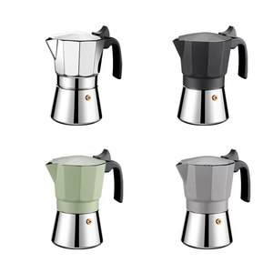 <span class=keywords><strong>Cafetera</strong></span> Espresso Nueva de Acero Inoxidable para Cocina de Inducción, Apta para Todo Tipo de Placas, 6 Tazas, 7.9 Onzas - Product Image 4
