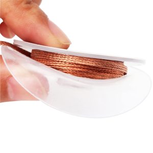 Fil de tresse de soudure de mèche de dessoudage d'étain avec la longueur du <span class=keywords><strong>flux</strong></span> 1.5m 3m pour des outils de retrait de soudure - Product Image 4