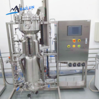 Biorreactor de Acero Inoxidable 316L, Recipiente de Fermentación Industrial para Cultivo de Bacterias, Levaduras y Células