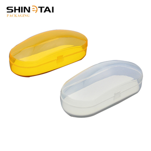 Tùy chỉnh trong suốt PC kính quang học trường hợp quá khổ Kính mát kích thước lớn nhựa kính mắt bao bì hộp trường hợp - Product Image 2