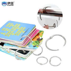 Scrapbook Albums Leather Craft Assorted Diameters Stainless Steel Book Binding <b>Rings</b> - Product Image 1