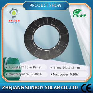 Pannelli Solari Fotovoltaici SUNBOY SOLAR Cinesi a Prezzo Competitivo, Modulo PV 0.3W Completamente Nero Monocristallino, Efficienza 20-22%, 6V - Product Image 4