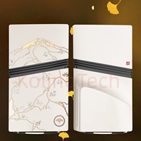 Pro Disc Edition Ghost Cover Plates Ersatz-Gehäuseplatten Kompatibel mit PlayStation 5 Pro Disc Zubehör Yotei Frontplatte