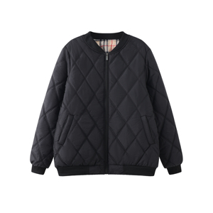<span class=keywords><strong>Chaqueta</strong></span> Bomber Urbana para Otoño, Estilo Vintage, Acolchada, con Cuello en V, Cierre <span class=keywords><strong>de</strong></span> Cremallera, Revestimiento Ecológico, Impermeable y Resistente al Viento - Product Image 1