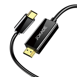 Convertisseur JOKADE Type-C vers HDMI-Câble de partage d'écran instantané 4K HD pour streaming/jeux/travail (téléphone/tablette/PC vers TV/moniteur) - Product Image 2