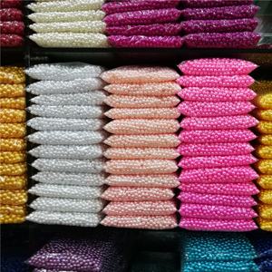 DIY Clothing Accessories Handmade 8MM Colorful Eco-friendly Painted Techniques Bead for Wedding <b>Dress</b> Accessories - Product Image 6