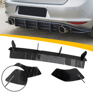 Diffusore Posteriore in Fibra di Carbonio Stile V2 Haosheng ad Alto Tasso di Riacquisto per <span class=keywords><strong>Volkswagen</strong></span> VW <span class=keywords><strong>Golf</strong></span> 7 MK7 <span class=keywords><strong>VII</strong></span> GTI - Product Image 1