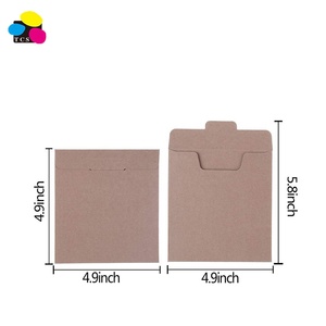 2020 Sản Phẩm Mới 50 Cái Tái Chế Kraft <span class=keywords><strong>Paper</strong></span> Cardboard Đa Năng Dày Phong Bì Cho <span class=keywords><strong>CD</strong></span> Tay Áo Và Văn Phòng Phẩm Mailers - Product Image 4