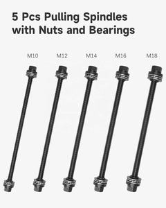 27pcs Universal Press And Pull Sleeve Kit Car Master Bush Bearing Removal strumento di inserimento per la riparazione dell'auto <span class=keywords><strong>manutenzione</strong></span> automatica - Product Image 3