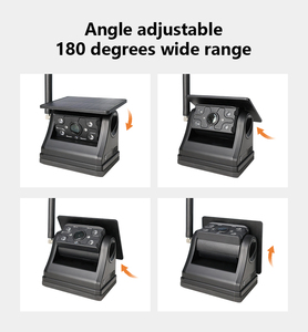 Camera lùi ô tô AHD 1080P DC12V, hệ thống camera quan sát phía sau xe hạng nặng với radar lùi, camera DVR cho xe tải - Product Image 5