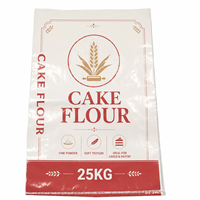 Exportklaar bedrukte BOPP gelamineerde PP geweven meelzak 25KG 50KG volkoren premium meelzak voor industriële bakkerijen