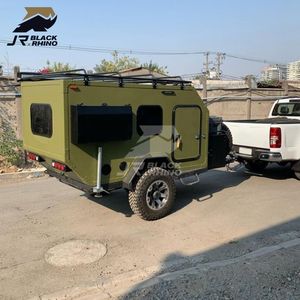 Caravana Expandible de Aluminio Tipo Lágrima para Acampar, Gimnasio, Fisicoculturismo, Deportes y Entretenimiento, Remolques de Viaje - Product Image 6