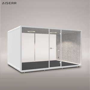 Các Nhà Sản Xuất Cách Âm Cabin Gian Hàng Điện Thoại Có Thể Tháo Rời Giáo Dục Phòng Kính Phòng Phát Sóng Phòng Cách Âm Phòng - Product Image 3