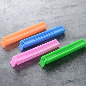 Plastic for Food Snack Storage Bag Sealing Clips Kitchen and Home Custom Clip Logo Can <b>Be</b> Printed - Product Image 3