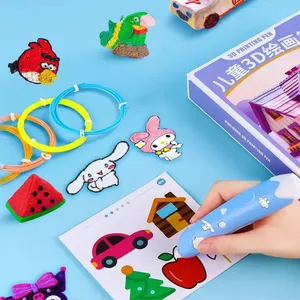 <span class=keywords><strong>Disegno</strong></span> giocattoli illuminazione 3D pittura penna 3D educativo stampa penna bambini <span class=keywords><strong>disegno</strong></span> giocattolo di controllo penna - Product Image 6