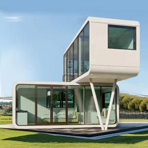 Casas prefabricadas modulares de diseño moderno para sala de estar Garden Pod Living Container Homes Apple Cabin - Product Image 5