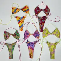 Fashion (Royal Blue No Pad)Wholesale Adjustable Ties Swimsuit Brazilian  Women Mini @ Best Price Online