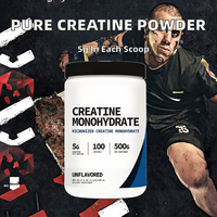 Nutrition Sportive : Créatine Monohydrate Micronisée Pure en Poudre – Vitamines Premium pour Adultes – Pré-entraînement et Post-entraînement – Dose de 5g – Soulagement du Stress