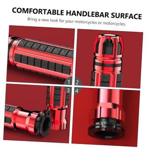 Couvre-guidon de moto en alliage d'aluminium, housse de protection pour guidon de vélo - Product Image 2