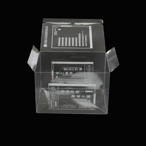 Boîtes de présentation alimentaire rectangulaires jetables en PET recyclables pour gobelets à glace, <span class=keywords><strong>vin</strong></span>, aliments en conserve, sauces aux fruits, bento, savon, chewing-gum et gâteaux - Product Image 6