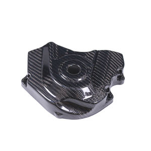 AISKA Protection de pignon avant 100 % fibre de carbone sèche 3K pour moto Kawasaki <span class=keywords><strong>Ninja</strong></span> ZX10R ZX-10R 2016-2020 - Product Image 5