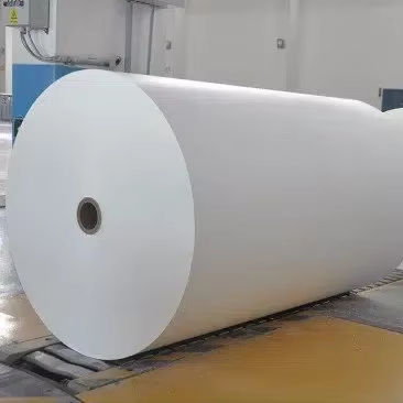 80gsm White Paper Silicone Without PE Tape Backing Single-Sided Silicone Coating for Release Paper Applications