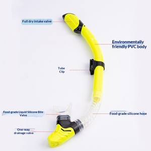 Traje de Buceo para Adultos, <span class=keywords><strong>con</strong></span> <span class=keywords><strong>Tubo</strong></span> de Respiración Completamente Seco, Equipado <span class=keywords><strong>con</strong></span> Respirador para Natación - Product Image 4