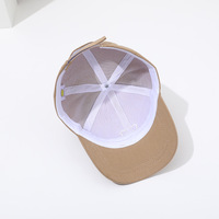 Casquette de baseball et casquette trucker ajustée en sergé 6 panneaux, super mignonne, style sportif, brodée, pour bébés, enfants, garçons et filles, printemps-été