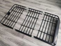 Robuster 3-teiliger Dachgepäckträger aus Eisen - Universell passend, einfache Montage, ideal für SUVs und Geländewagen