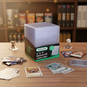 Cartes à collectionner Pokemoned cartes <span class=keywords><strong>de</strong></span> jeu <span class=keywords><strong>de</strong></span> sport pochettes en plastique dur transparent emballage personnalisé direct d'usine chargeur supérieur <span class=keywords><strong>de</strong></span> <span class=keywords><strong>carte</strong></span> 35PT - Product Image 1