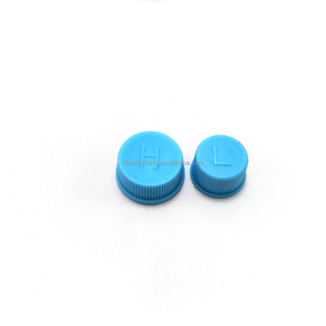 Tapa Protectora de Válvula de Alta y Baja Presión para Puerto de Servicio de <span class=keywords><strong>Aire</strong></span> <span class=keywords><strong>Acondicionado</strong></span> Automotriz, Color Azul Premium - Product Image 5
