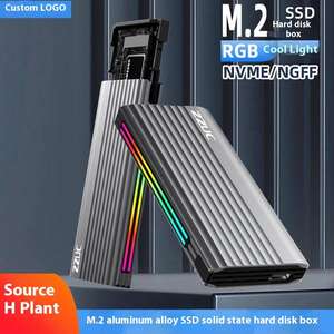 Оптовая продажа NGFF NVME M.<span class=keywords><strong>2</strong></span> протокол твердотельный USB 3,1 Gen <span class=keywords><strong>2</strong></span> Type C алюминиевый корпус SSD для мобильного HDD корпус - Product Image 4