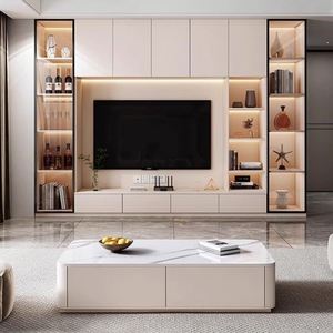 ตู้ทีวีรวมอเนกประสงค์แบบเรียบง่ายและทันสมัย - Product Image 1