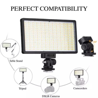 Kit d'Éclairage de Studio Photo en Gros LED416 Mini Panneau LED 3 Couleurs pour Usage Polyvalent