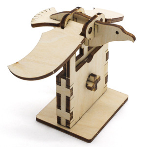 Kit de modelo de águila de madera, juguete educativo de montaje manual para niños, aprendizaje de ciencia STEAM, 7-9 años, forma de animal - Product Image 2