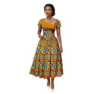 Simple Ankara Ankara Casual Dresses 2021 Simple Ankara Dresses 2021: Elegant  African Fashion