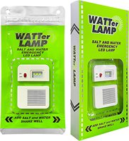 Lámpara de pesca para acampar al aire libre, luces LED de agua salada, luz de emergencia para acampar, luz LED de salmuera nocturna, linterna para acampar Sal