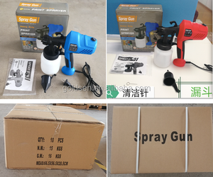 500W 127V/220V <span class=keywords><strong>pintura</strong></span> al óleo a base <span class=keywords><strong>de</strong></span> agua <span class=keywords><strong>pistola</strong></span> <span class=keywords><strong>de</strong></span> <span class=keywords><strong>pintura</strong></span> HVLP <span class=keywords><strong>de</strong></span> energía eléctrica portátil <span class=keywords><strong>para</strong></span> decoración <span class=keywords><strong>de</strong></span> pared del hogar y <span class=keywords><strong>pintura</strong></span> <span class=keywords><strong>de</strong></span> coche - Product Image 2