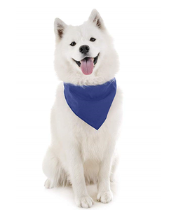 Multifunción colorido algodón sólido mascota Bandana perro sólido Bandanas con lindo perrito fiesta de cumpleaños sombrero - Product Image 3
