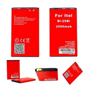 Produsen Profesional Baterai Li-ion Ponsel 1800mah 2500mah untuk Itel BL-25bi - Product Image 2