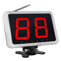 APE630 — clavier de serveur sans fil, système de boutons, appels couleur bois, pour Table de Restaurant,, APE630