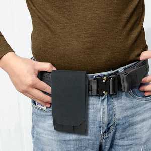 กระเป๋าคาดเอวอเนกประสงค์แบบยุทธวิธี MOLLE สำหรับใส่โทรศัพท์/เครื่องมือ ใช้สำหรับล่าสัตว์/พกพาประจำวัน/อเนกประสงค์ พร้อมคลิปหนีบเข็มขัดปรับได้ - Product Image 6