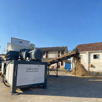 Broyeur à bois industriel à double arbre Shengzhong, facile à utiliser, pour le bois, le papier, l'acier, les métaux et les alliages